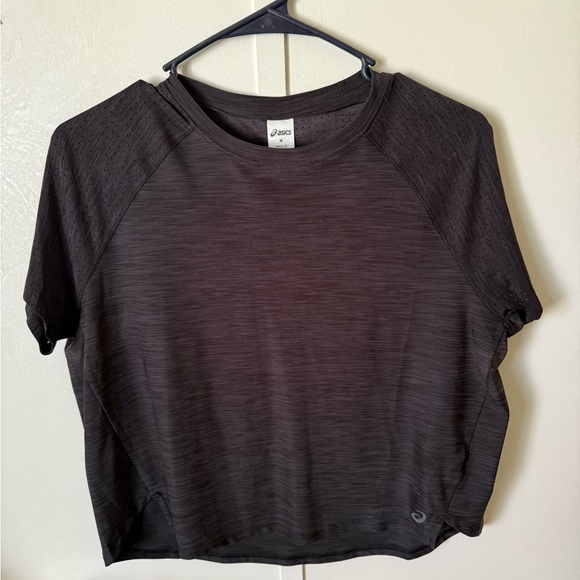 ASICS Women's Charcoal Short Sleeve Tee - Picture 1 of 3